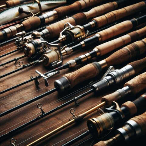 freshwater fishing rods