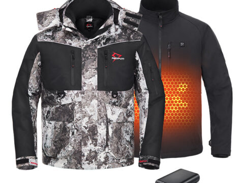 Piscifun Ice Fishing 3-in-1 Jacket Waterproof Fishing Jackets