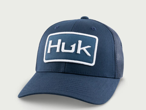 HUK Gear Kids Classic Logo Trucker Hat in Naval Academy