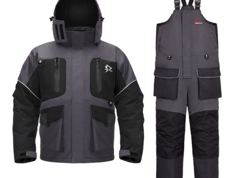Piscifun Ice Fishing Suits, Insulated Jacket & Bibs Waterproof With Flotation Technology