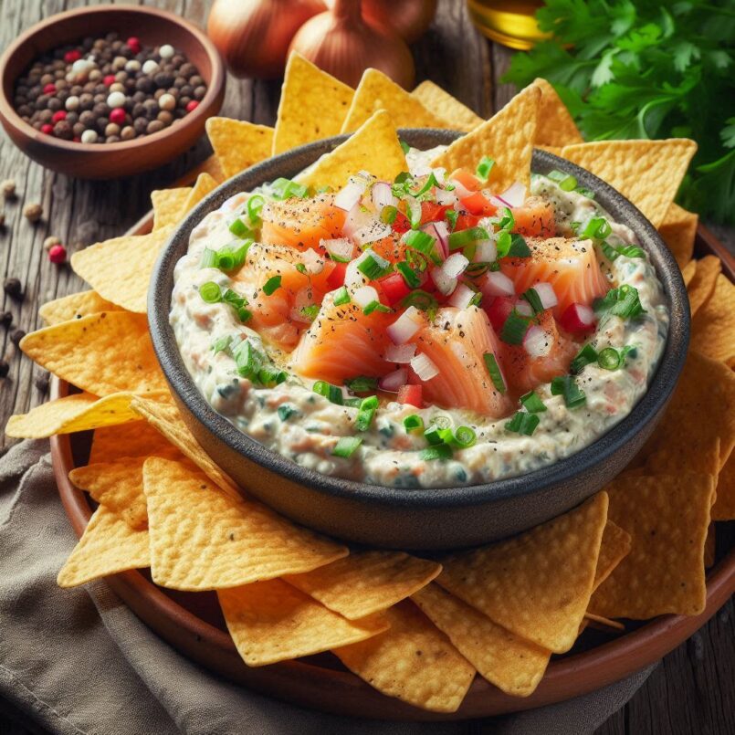 Poached Cajun Catfish Dip