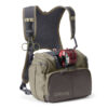 Orvis Fly-Fishing Chest Pack Vest Dusty Olive Recycled Materials